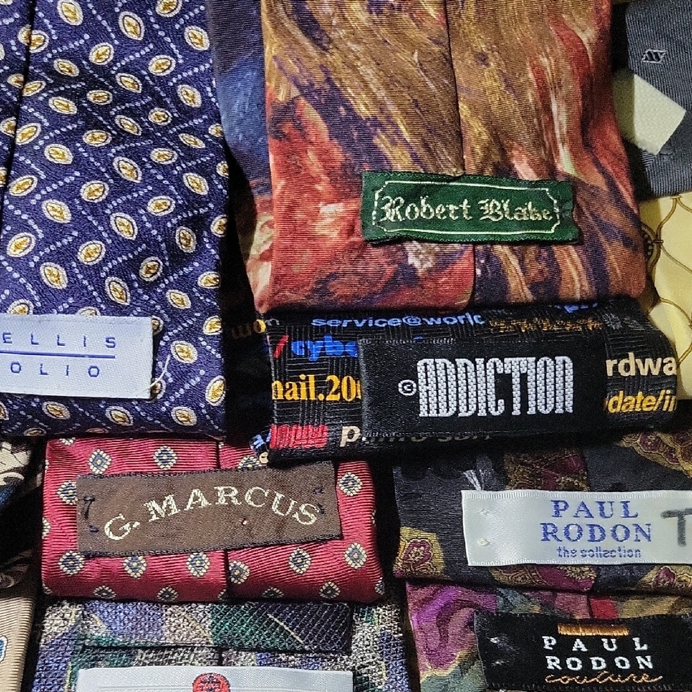 Colorful Patterned Tie Collection - Picture 11 of 12